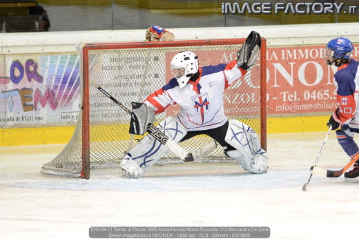 2015-04-12 Torneo di Pinzolo 3965 Aosta-Hockey Milano Rossoblu U12 Alessandro De Zordo